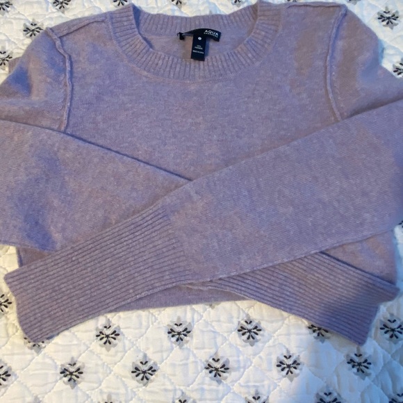 Lilac cashmere sweater size S - Picture 2 of 5